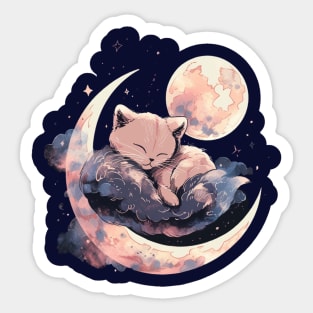 Sweet Kitty Dreams Sticker